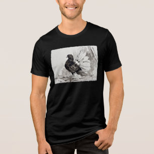 Indische waaierstaartduif Hen Tri-Blend Shirt