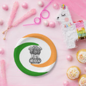 Indische wapenstilstand papieren bordje (Feest)