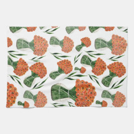 Indische Waterverf Ranunculus Theedoek