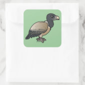 Indische wijnbouw vierkante sticker (Tas)