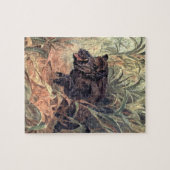  Indische wilde-dierentuin door Winifred Austen Legpuzzel (Horizontaal)