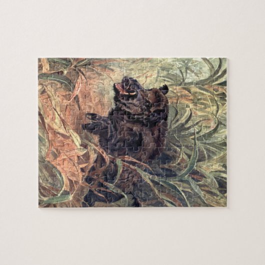  Indische wilde-dierentuin door Winifred Austen Legpuzzel (Horizontaal)