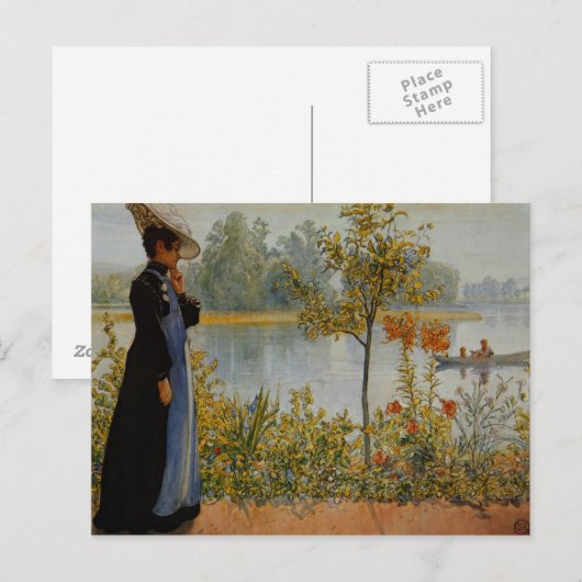 Indische zomer briefkaart (Voorkant / Achterkant)