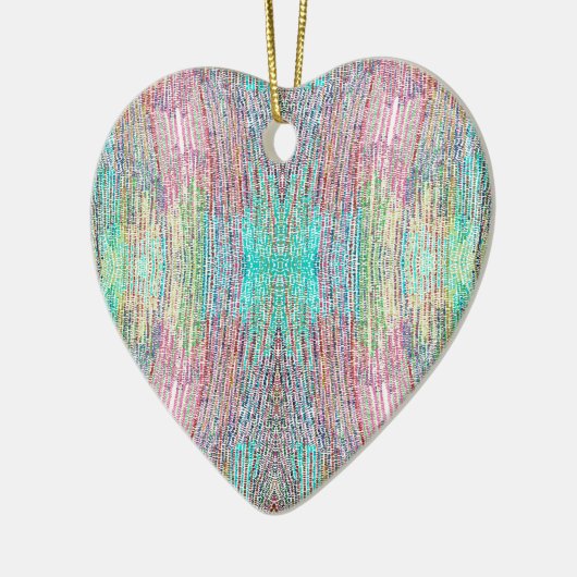 Indische zomer keramisch ornament (Links)