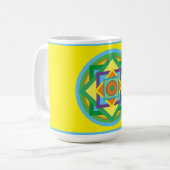 "Indische zomer" Koffiemok (Voorkant links)