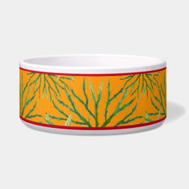 Indische zomer op een grote salad Bowl Voerbakje