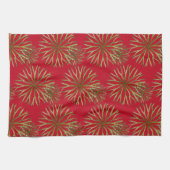 Indische zomer op een keukenhanddoek (Horizontaal)