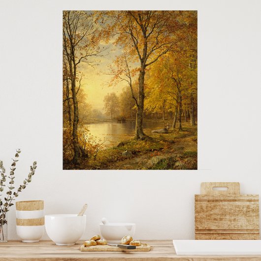 Indische zomer poster (Keuken)