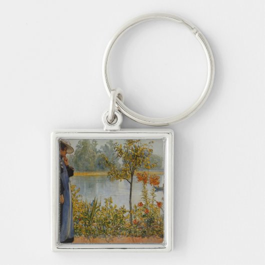 Indische zomer sleutelhanger (Voorkant)