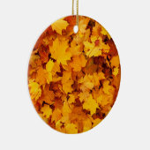 Indische zomergulden bladeren keramisch ornament (Rechts)