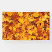 Indische zomergulden bladeren spandoek (Horizontaal)