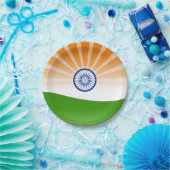 "Indische" zon Papieren Bordje (Feest)