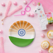 "Indische" zon Papieren Bordje (Feest)