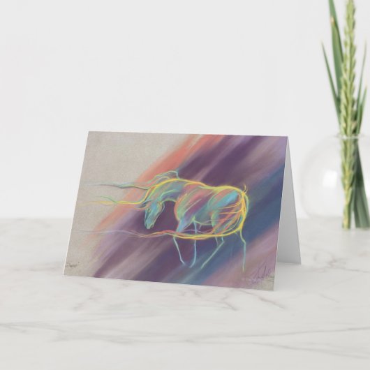 Indische zonsondergang kaart (Voorkant)