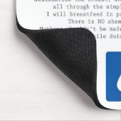 Indiscrete borstvoeding Manifesto Muismat (Hoek)