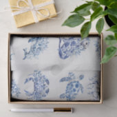 Individual Vintage Inspired Blue White Delft Tissuepapier (Geschenk)