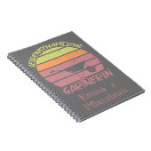 individualisierbares Design Gärtnerin Notitieboek (Rechterzijde)