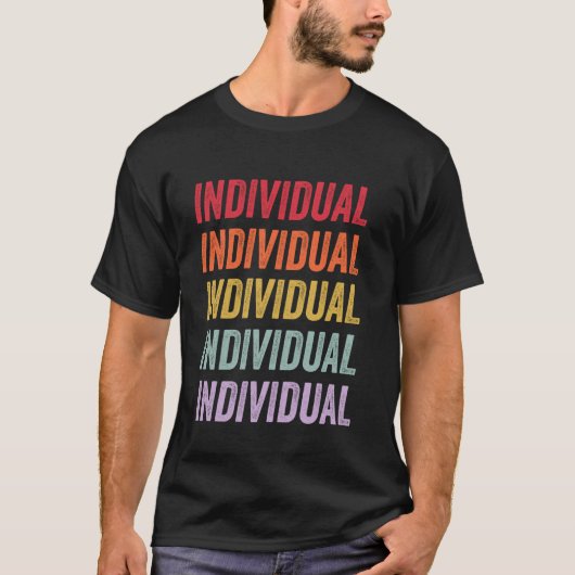 Individueel T-shirt (Voorkant)