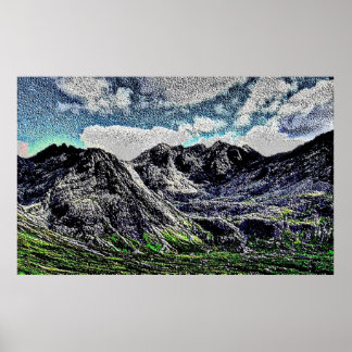 Individuele effecten 6 enamel poster