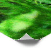 Individuele effecten Vogels 11 wazig Poster (Hoek)