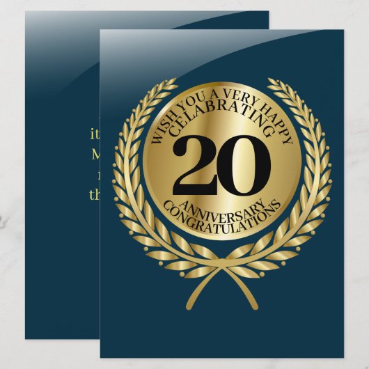 Individuele felicitaties ter gelegenheid van de ve (Voorkant / Achterkant)