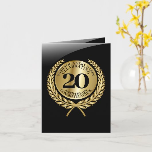 Individuele felicitaties ter gelegenheid van de ve kaart (Gele Bloem)