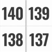 Individuele Stickers voor groot aantal voor veilin (Voorkant)