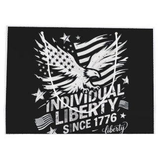 Individuele Vrijheid Sinds 1776 Patriottisch Groot Cadeauzakje