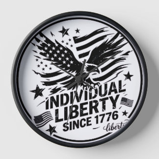 Individuele Vrijheid Sinds 1776 Patriottische Wand