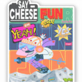 Individuell-geschnittener Vinylaufkleber Sticker (Voorkant)