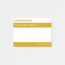 Individuelle Klebenotizen Post-it® Notes