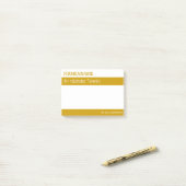 Individuelle Klebenotizen Post-it® Notes (Op bureau)