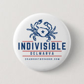 Indivisible DelMarVa Button (Voorkant)