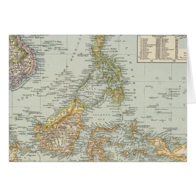 Indo china en Maleisische eilandengroep (Voorkant Horizontaal)
