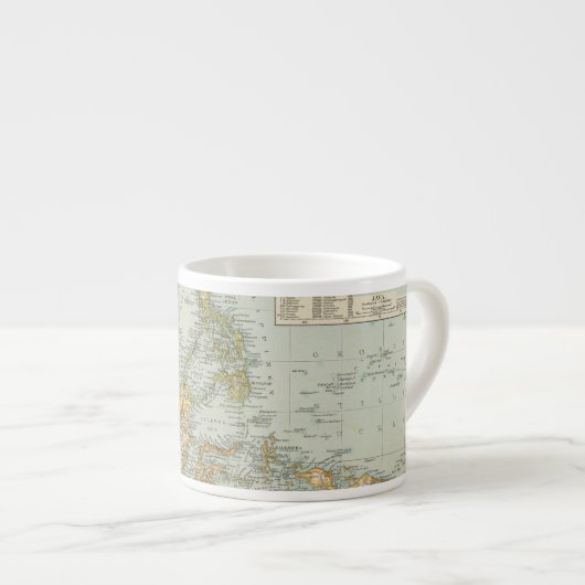 Indo china en Maleisische eilandengroep Espresso Kop (Voorkant rechts)