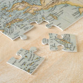 Indo china en Maleisische eilandengroep Legpuzzel (Zijkant)