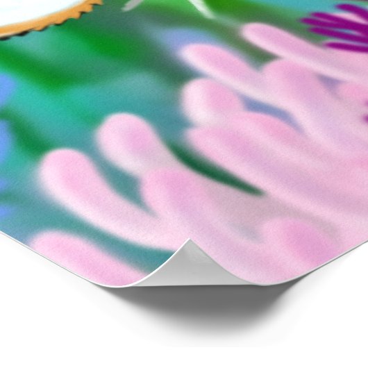 Indo-Pacific Coral Reef Fish Poster (Hoek)