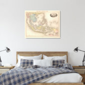 Indochina archipel of Asia Canvas Afdruk (Insitu (Slaapkamer))