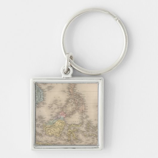 Indochina archipel of Asia Sleutelhanger (Voorkant)