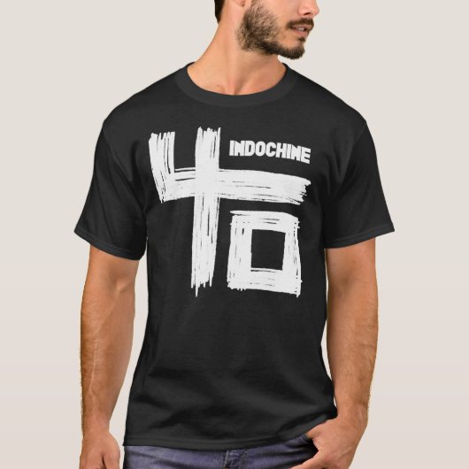Indochine 40 Logo Tour 2021 Kakakatin Essential ES T-shirt (Voorkant)