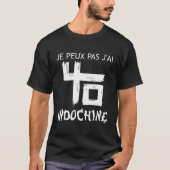 Indochine Central Tour 2022 T-shirt Central Tour I (Voorkant)
