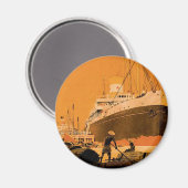 Indochine Chargeurs Reunis Magneet (Voorkant / Achterkant)