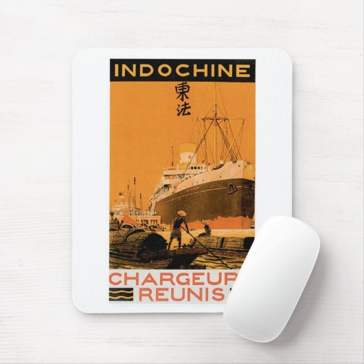 Indochine Chargeurs Reunis Muismat (Met muis)
