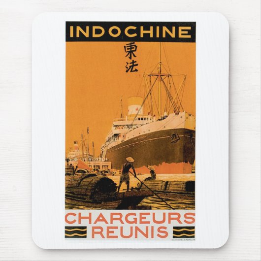 Indochine Chargeurs Reunis Muismat (Voorkant)