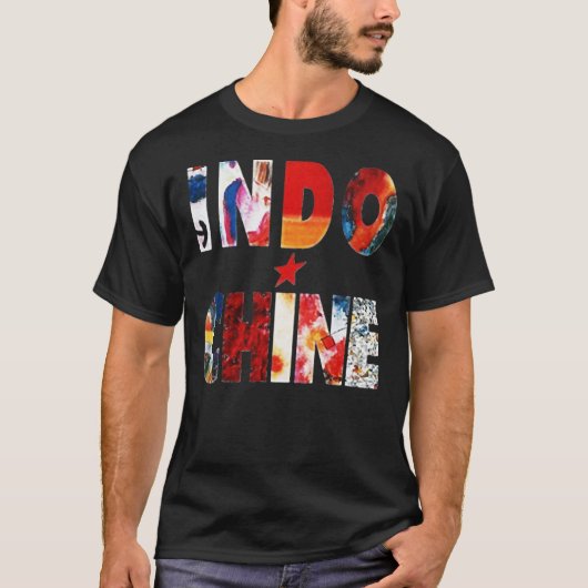 Indochine - Logo Klassieke Essential T-Shirt (Voorkant)