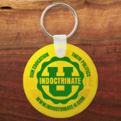 "Indoctrinaat U" Radiation Logo Sleutelhanger (Voorkant)