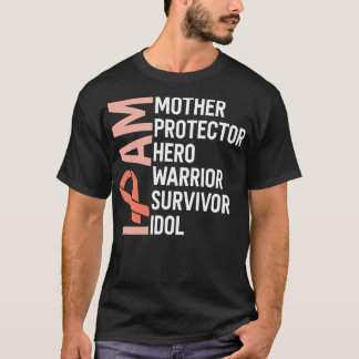 Indometrieke Kanker Bewustheid Ik ben moeder ouder T-shirt