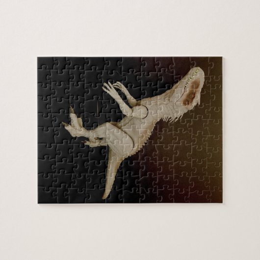 * Indominus rex puzzle, dinosauruspuzzel Legpuzzel (Horizontaal)