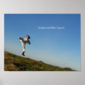 Indomitable Spirit Taekwondo Poster (Voorkant)