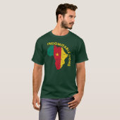 Indomiteerbare Lion uit Kameroen T-shirt (Voorkant volledig)